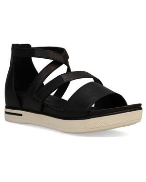 Eileen Fisher Story Platform Sandal - Black