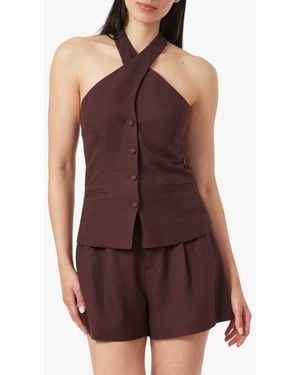 Habitual Halter Vest - Purple