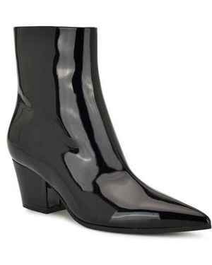 Nine West Serri Block Heel Bootie - Black