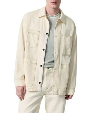 Rag & Bone Graham Denim Chore Jacket - Natural