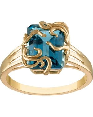 FZN London Topaz Ring - Blue