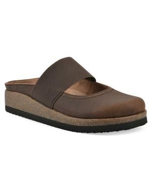 White Mountain Bassi Wedge Mule - Brown