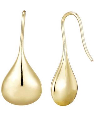 Adornia Rain Drop Earrings - Metallic