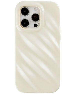 Auramma Silk Look Wavy Iphone 14 Pro Max Case - Natural
