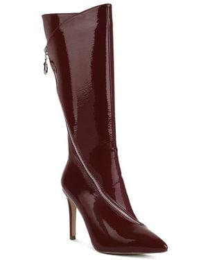 Rag & Co Tsaroh Knee High Boot - Red