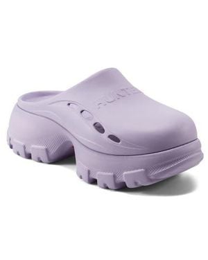 HUNTER Bryce Platform Mule - Purple