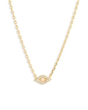 Electric Picks Wink Opal Necklace - Metallic
