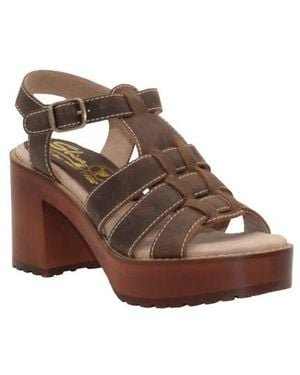 Sbicca Oakdale Clog Sandal - Brown