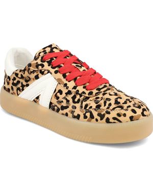 MIA Archie Leopard Sneaker - Red