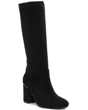 Rag & Co Saloniki Water Repellent Knee High Boot - Black