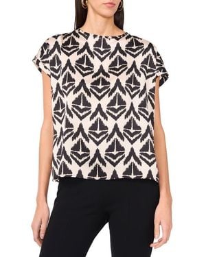 Halogen® Dolman Sleeve Back Tie Top - Black