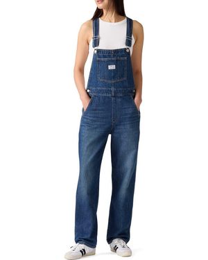 Levi's Cotton Denim Overalls - Blue