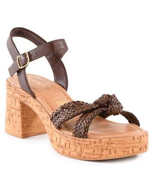 Seychelles Musical Platform Sandal - Brown