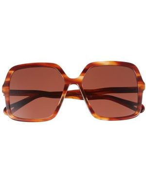 Chloé Core 58Mm Square Sunglasses - Brown