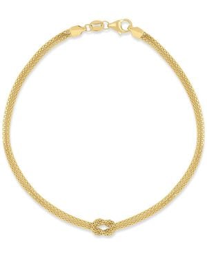 Bony Levy 14K Triple Strand Knot Chain Bracelet - Metallic