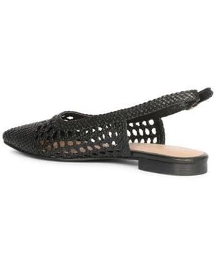 Saint G. Chayya Woven Slingback Flat - White