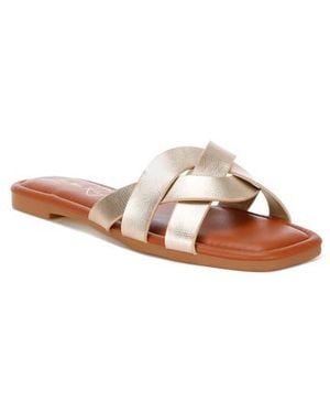 LONDON RAG Dickery Slide Sandal - Brown