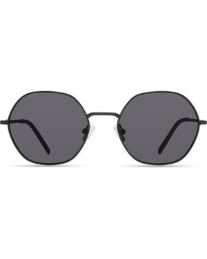 Eco Aloe Round Sunglasses - Gray