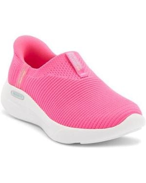 Skechers Slip-Ins Relaxed Fit Slip-On Sneaker - Pink