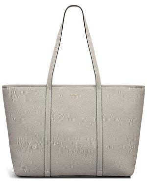 Radley Templeton Place Large Leather Tote Bag - Gray