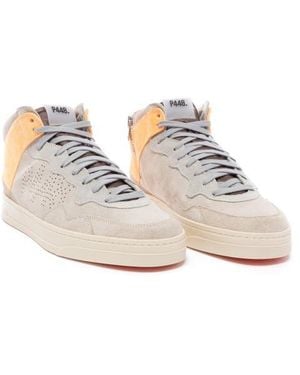 P448 Bali High Top Sneaker - Natural