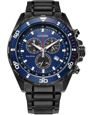 Citizen Sport Eco-Drive Chronograph Bracelet Watch, 44Mm - Blue