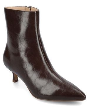 Journee Collection Arely Bootie - Brown