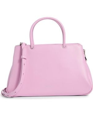 Kate Spade Grace Smooth Leather Satchel - Pink