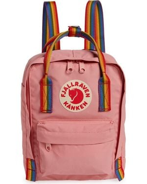 Fjallraven Mini Kånken Water Resistant 13-Inch Laptop Backpack - Pink