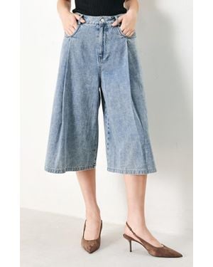 FREEMARKET Culotte Pant - Blue