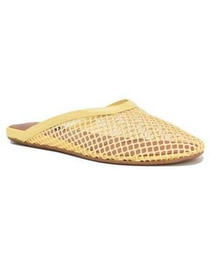 Nine West Daniela Mesh Mule - Yellow
