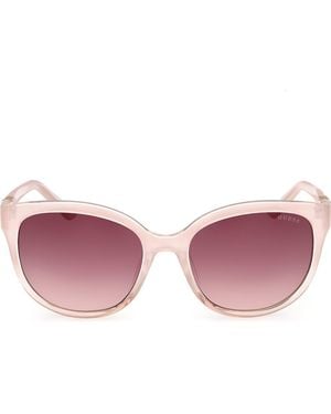 Guess Round Sunglasses - Pink