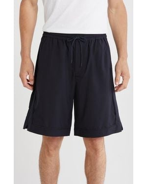 Rag & Bone Irving Wool Blend Shorts - Black