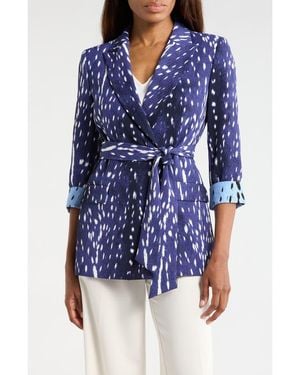 Diane von Furstenberg Emiliano Jacket - Blue