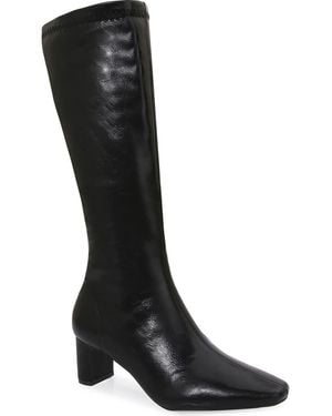BERNESS Square Toe Boot - Black