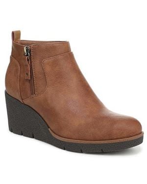 Dr. Scholls Bianca Wedge Boot - Brown