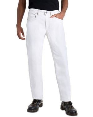 Xray Jeans Saddle Stitch Slim Fit Jeans - White