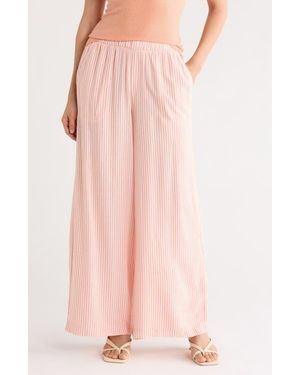 Splendid Capri Palazzo Pants - Pink