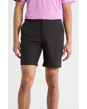 Greg Norman Classic Flat Front Golf Shorts - Black
