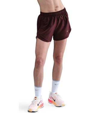 Nike Tempo Dri-Fit Mid Rise 3-Inch Running Shorts - Red