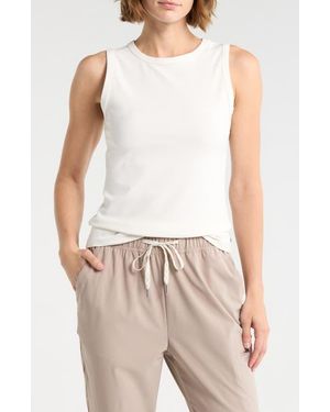 Marika Mindy Ribbed Active Tank - White