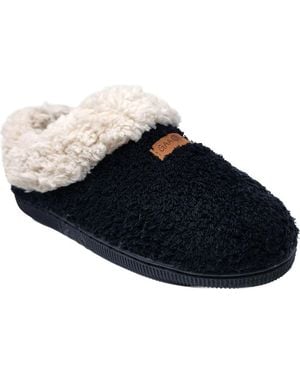 GAAHUU Cozee Faux Shearling Lined Slipper - Blue