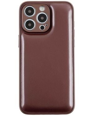 Auramma Cushion Iphone 15 Pro Max Phone Case - Brown