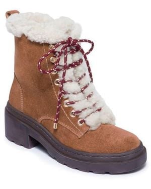 Bernardo North Genuine Shearling Bootie - Brown