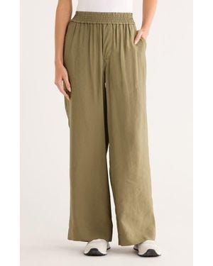 Tahari Wide Leg Pants - Green