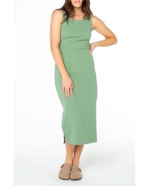 Roxy City Lights Tank Midi Dress - Green