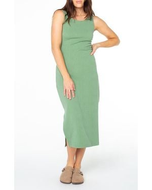 Roxy City Lights Tank Midi Dress - Green