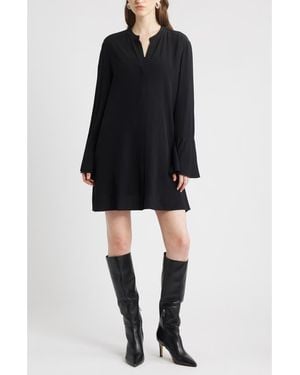 Nordstrom Long Sleeve Minidress - Black