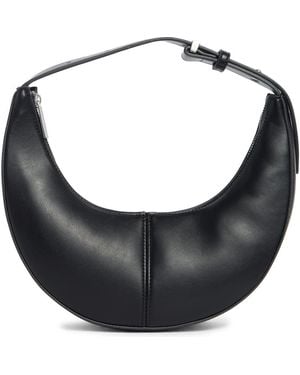 BCBGMAXAZRIA Skinny Crescent Mini Hobo Shoulder Bag - Gray