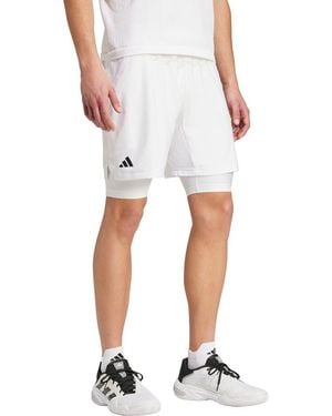 adidas AEROREADY Training Pro Tennis Shorts - White